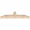 Ekena Millwork Portland Smooth Timber Gable Bracket, Douglas Fir, 60"W x 15"H x 5 1/2"D x 5 1/2"F, 6/12 Pitch GBW060X15X0606POR00SDF - alternate 5